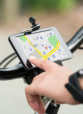 Routenplanung und Navigation