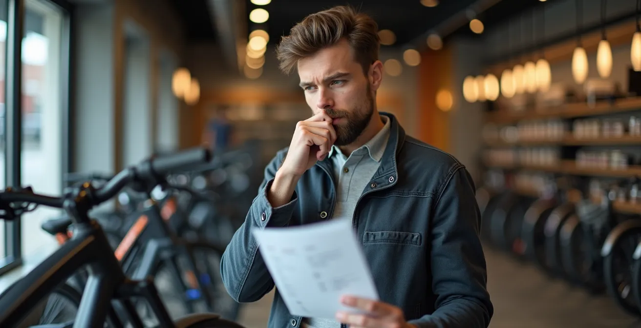 Entscheidungsmatrix für E-Bike-Typen nach Pendeldistanz